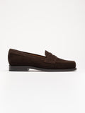 The Ivy Loafer - Brown Suede
