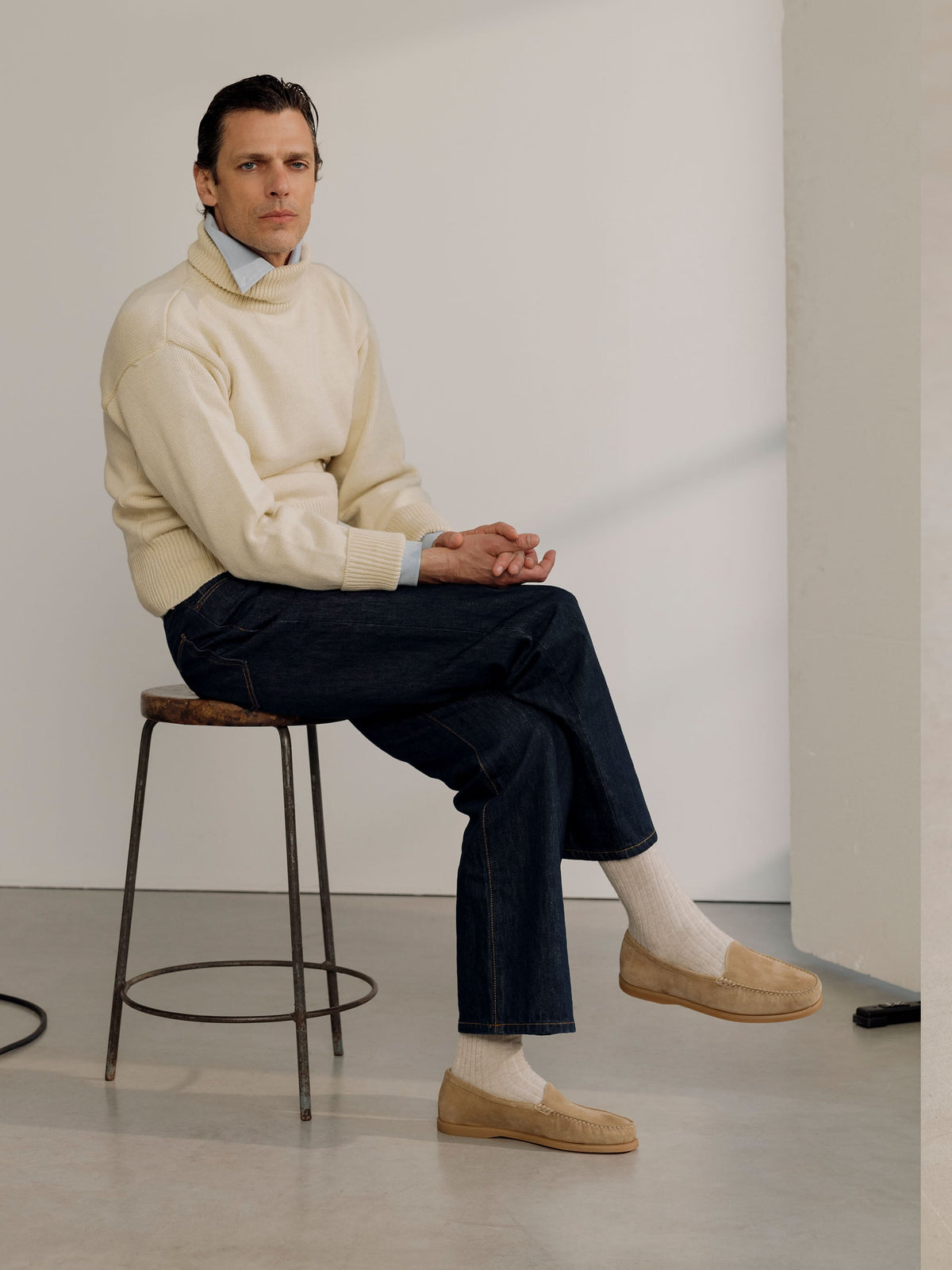 The Venetian Loafer - Sand Suede
