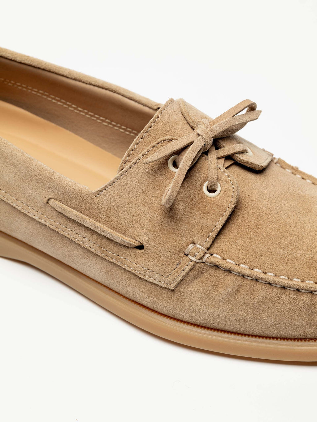 The Boat Shoe - Sand Suede
