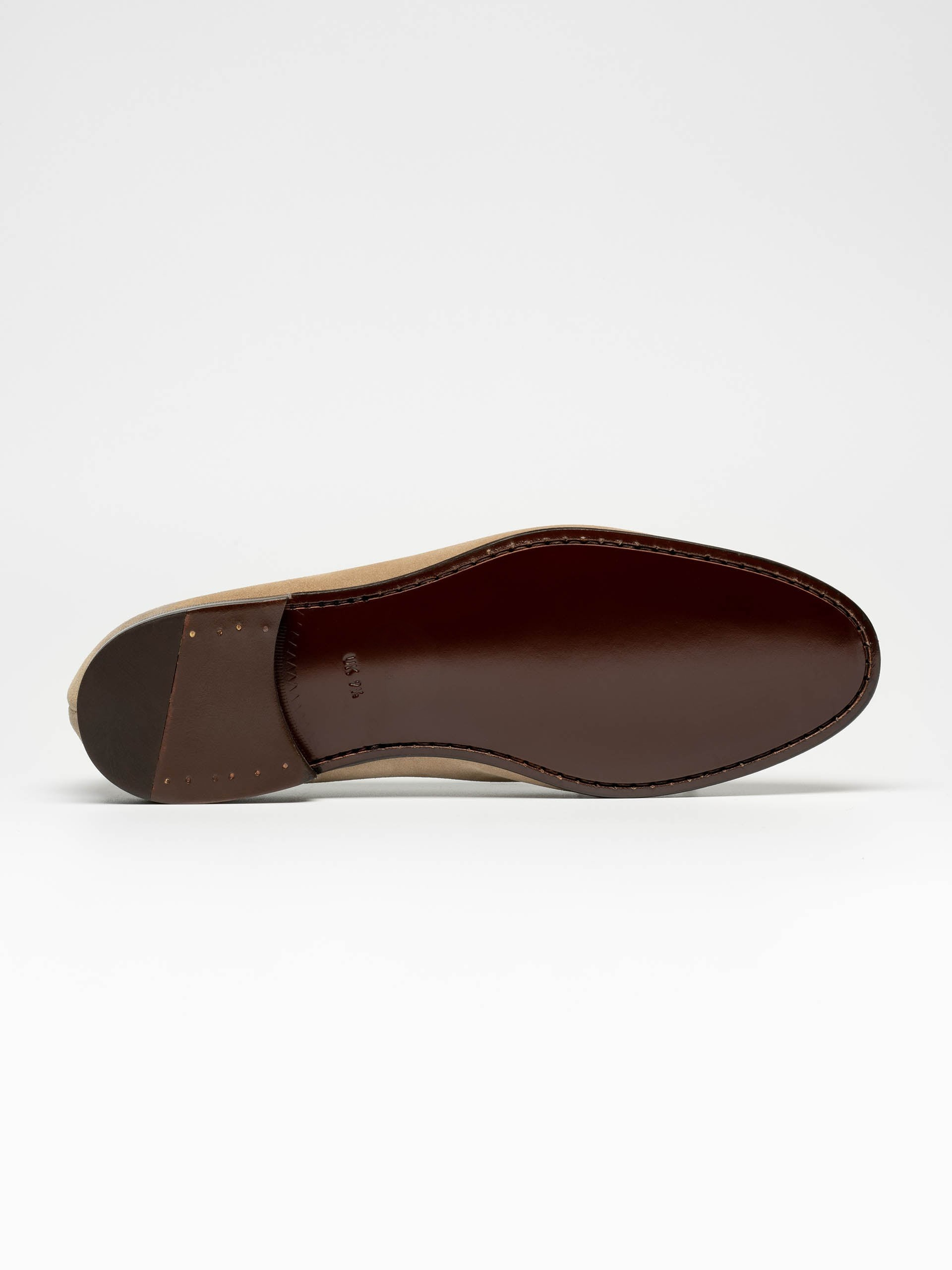 The Belgian Loafer - Taupe Nubuck - Unlined