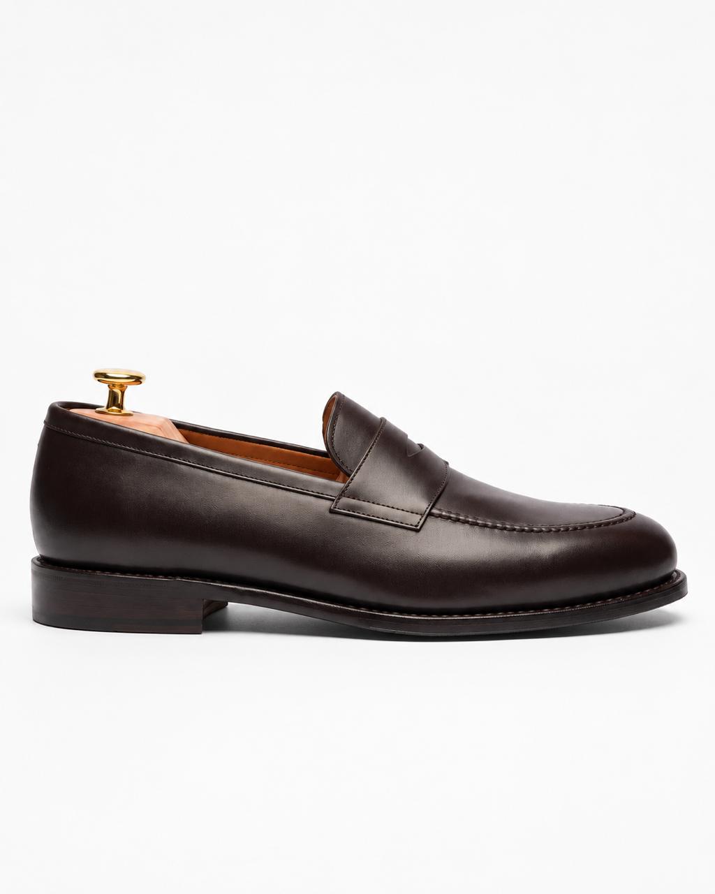 Men's Brown Penny Loafers