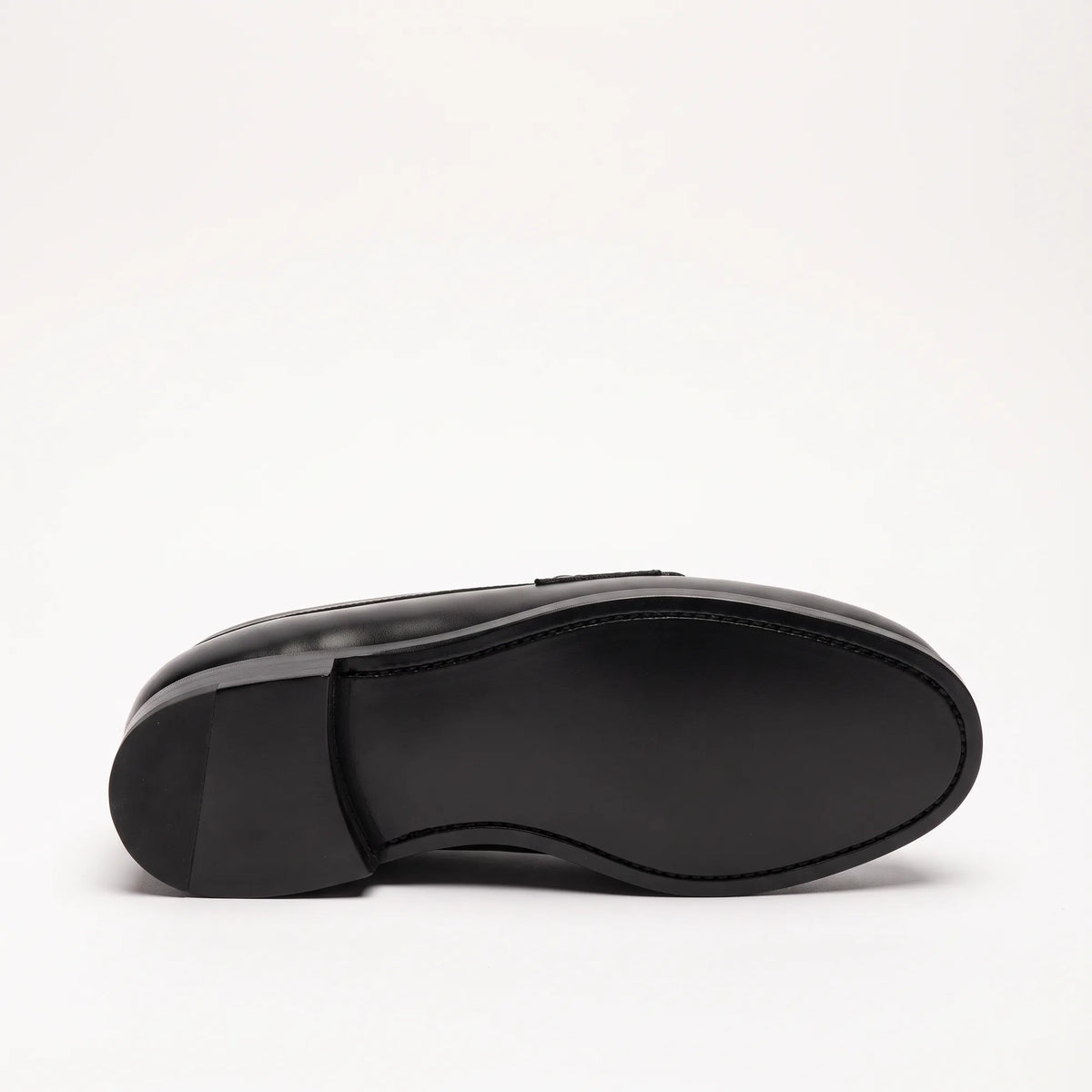 Men's Black Penny Loafers