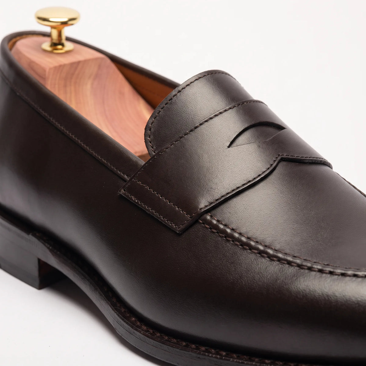 Men's Brown Penny Loafers