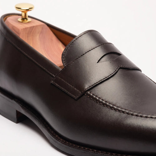 Men's Brown Penny Loafers
